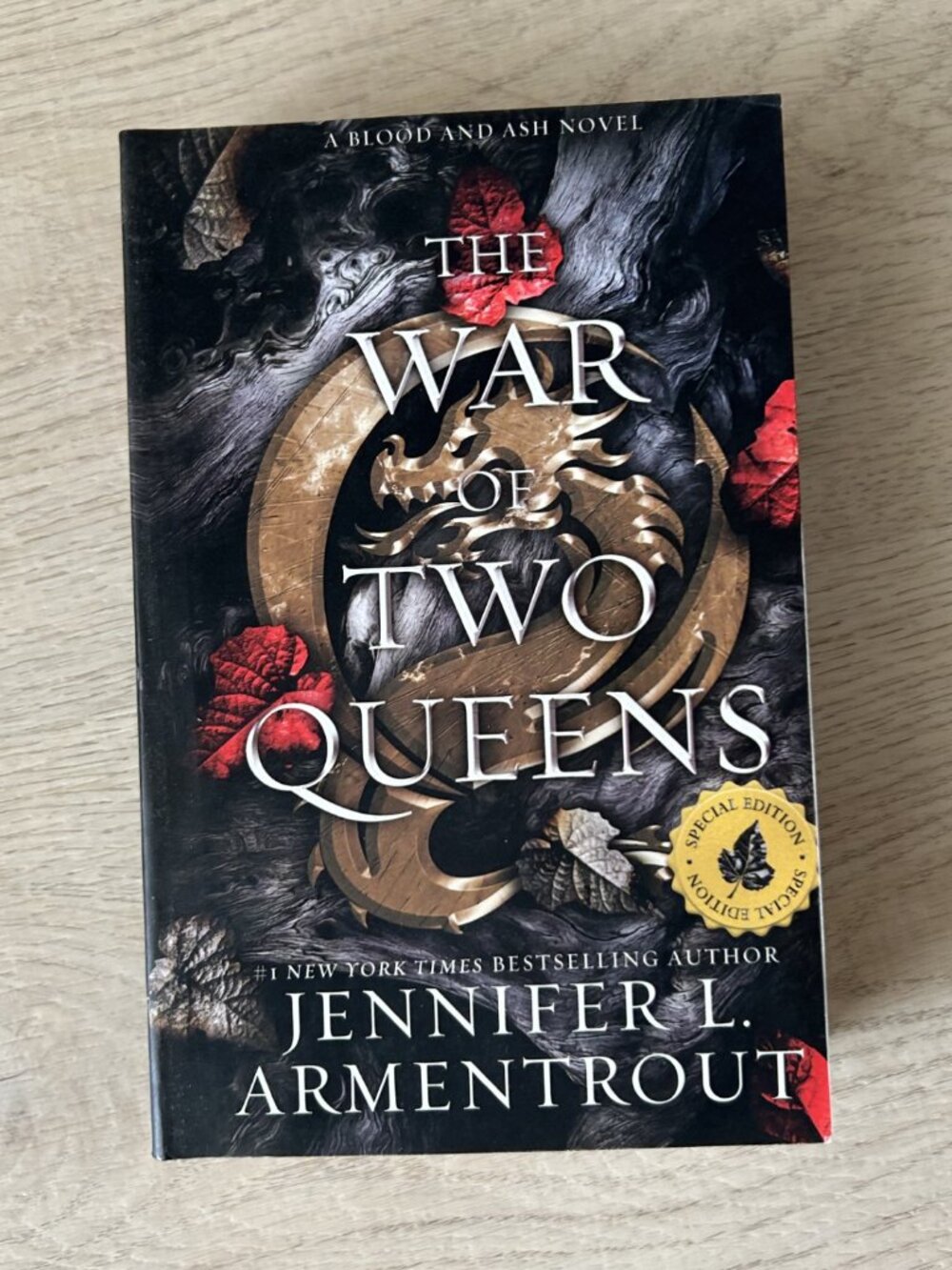 The War of Two Queens- Jennifer L Armentrout; Indigo exclusive paperback